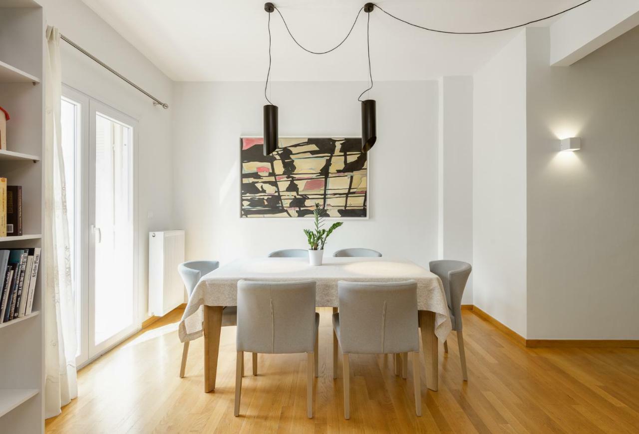 Brand-New Modern Flat In Heart Of City Thessaloníki Exteriör bild