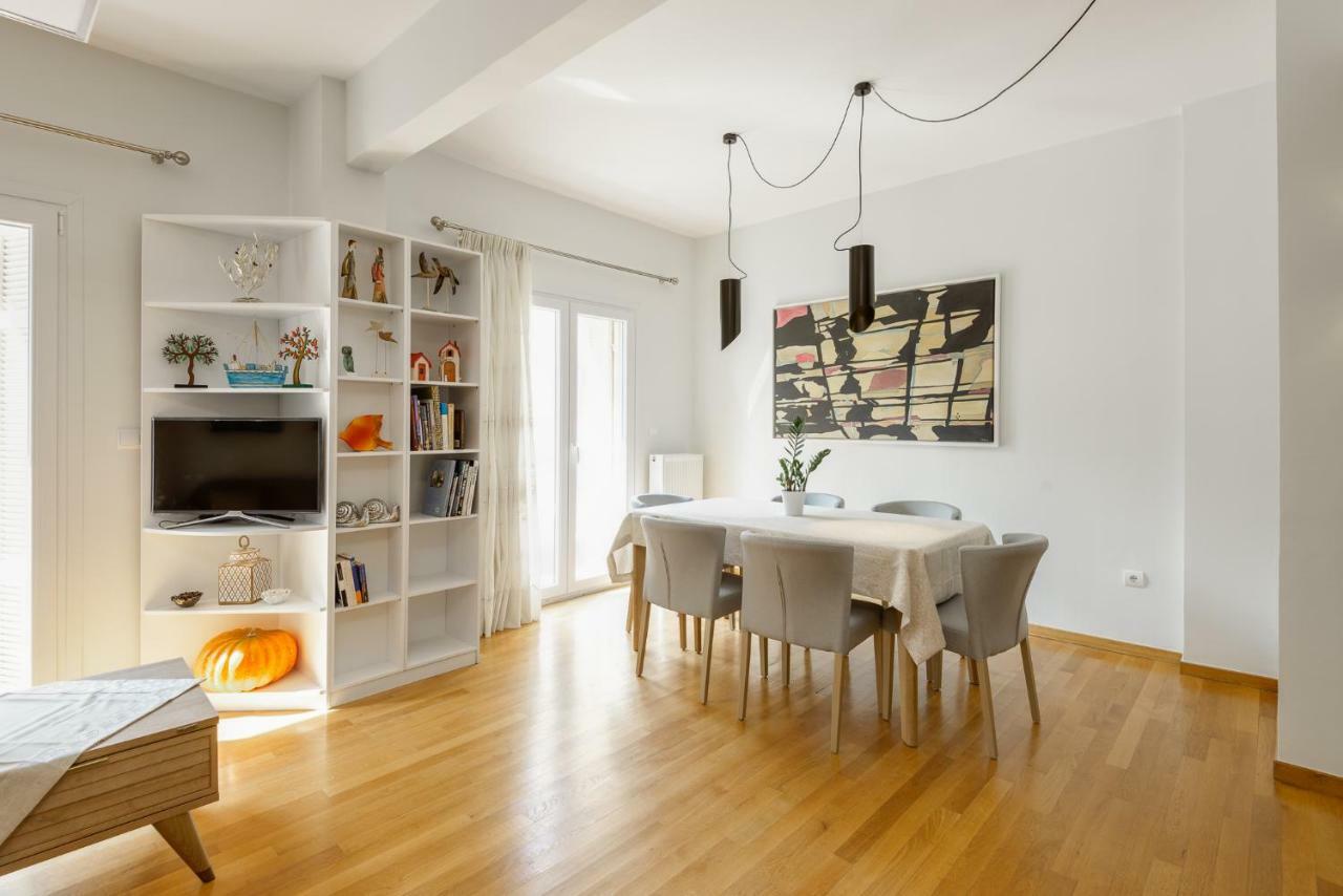 Brand-New Modern Flat In Heart Of City Thessaloníki Exteriör bild
