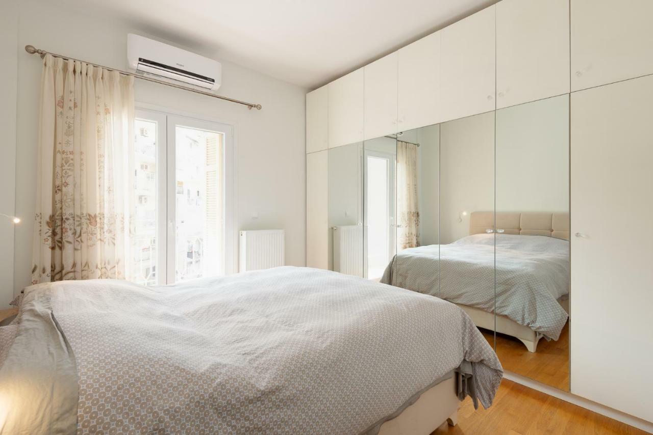 Brand-New Modern Flat In Heart Of City Thessaloníki Exteriör bild